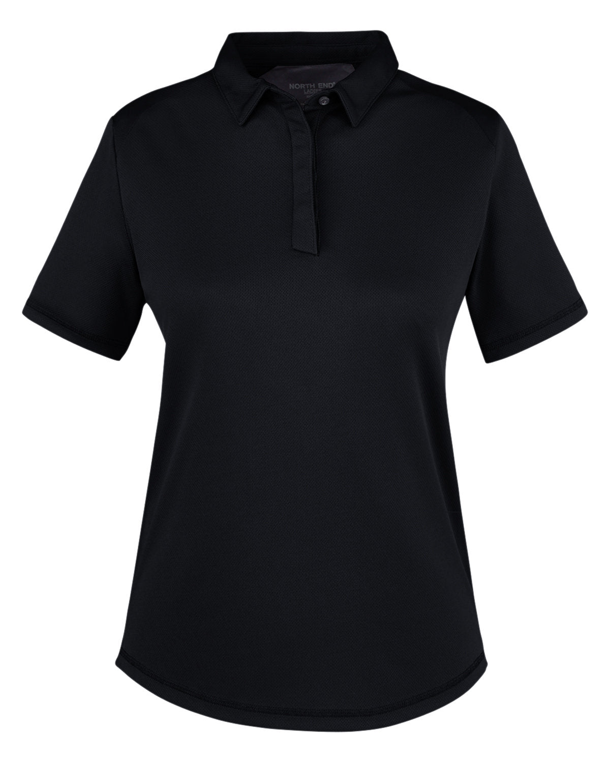 North End Ladies' Revive coolcore® Polo - Black