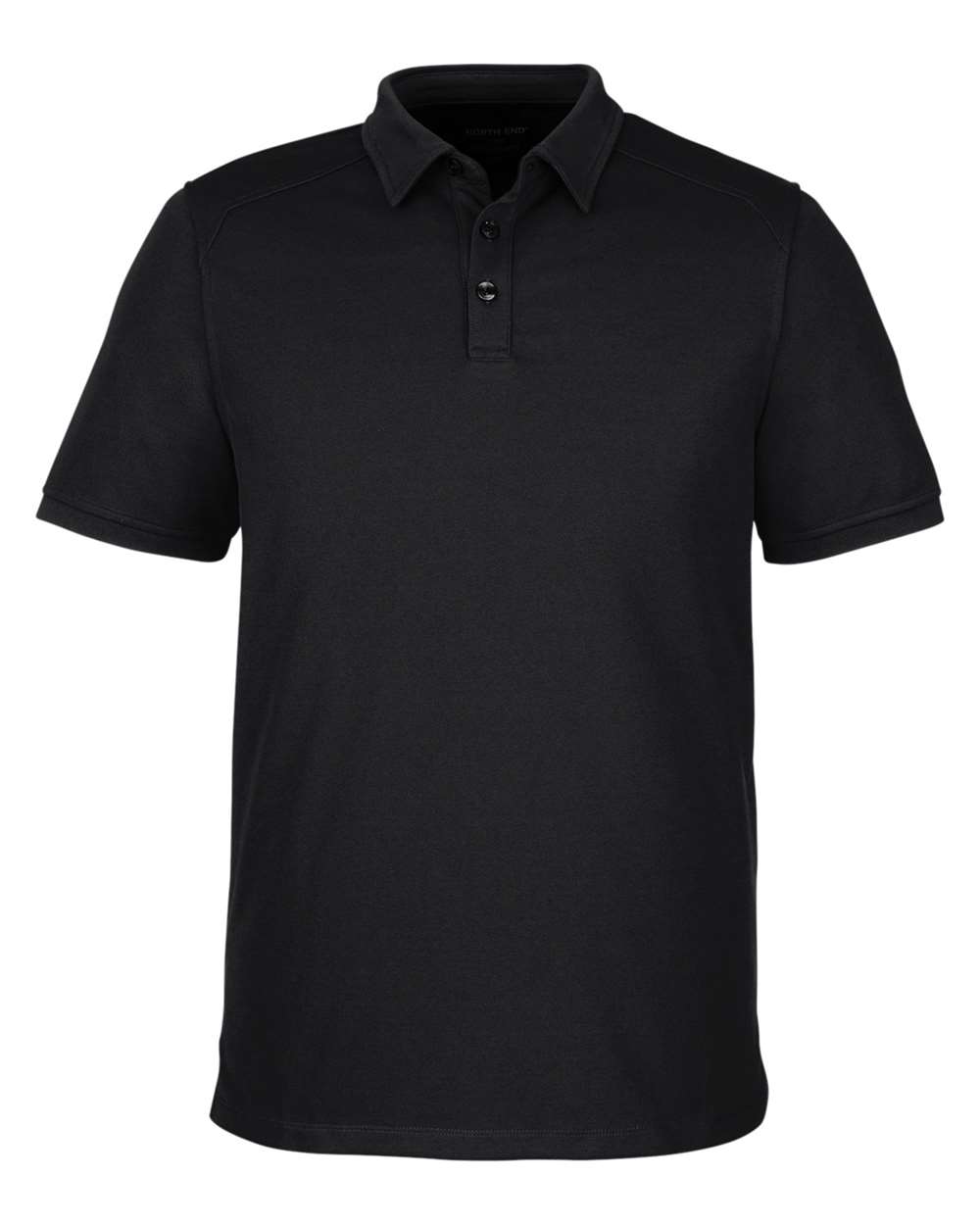 North End Men's Express Tech Performance Polo - Black
