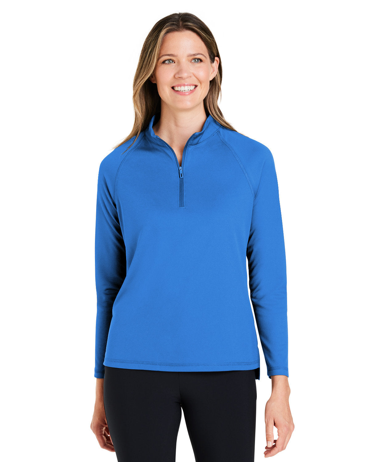 North End Ladies' Revive coolcore® Quarter-Zip - Front