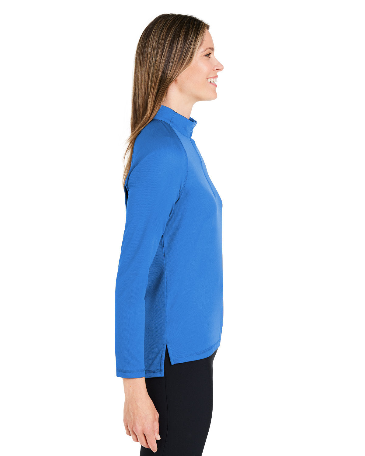 North End Ladies' Revive coolcore® Quarter-Zip - Side
