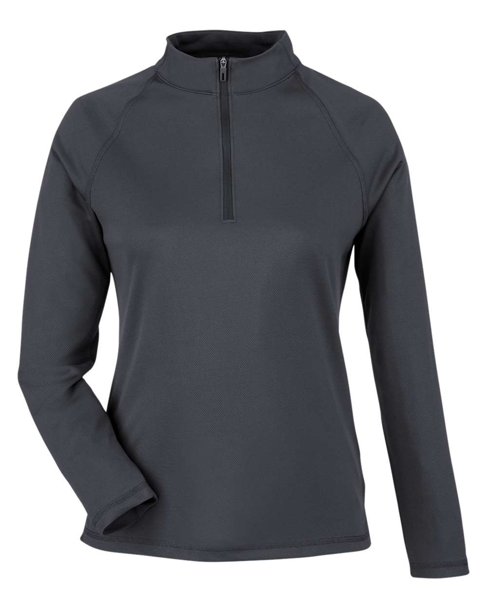 North End Ladies' Revive coolcore® Quarter-Zip - Carbon