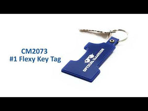 Number 1 Flexy Key Tag - CM2073 - Blue