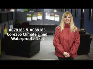 CORE365 Climate Lined Waterproof Jacket - Women's
