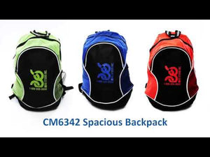 Spacious Backpack - CM6342 - Black