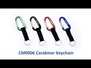 Carabiner Keychain - CM0006 - Black