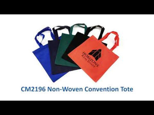 Non-woven Convention Tote - CM2196 - Black