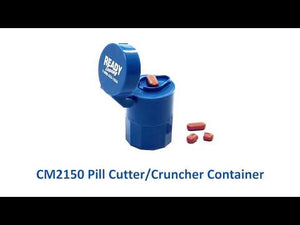 Pill Cutter/Cruncher Container - CM2150 - Blue