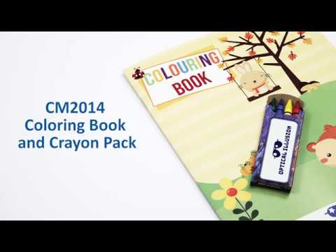 Coloring Book and Crayon Pack - CM2014