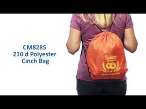 Regular 210 d Drawstring Cinch Bag