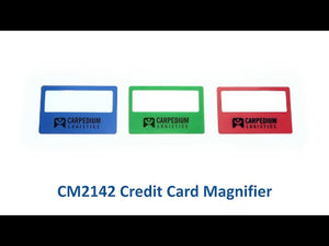 Credit Card magnifier - Red