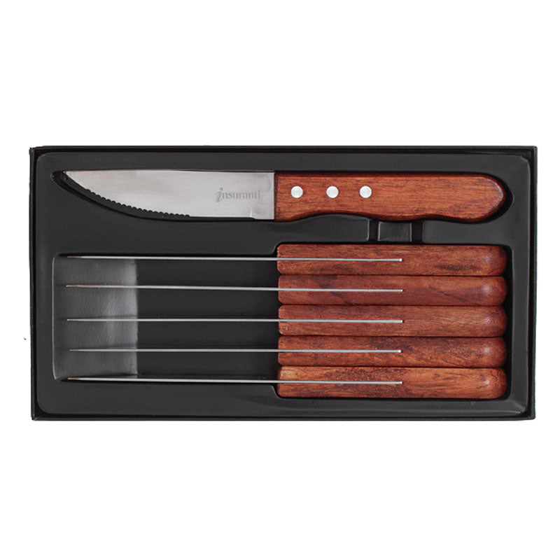 Steak Knives [Set of 6] - Rosewood