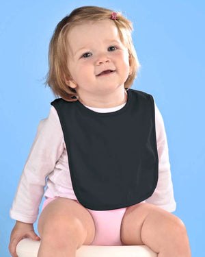Rabbit Skins Infant Premium Jersey Bib - Front