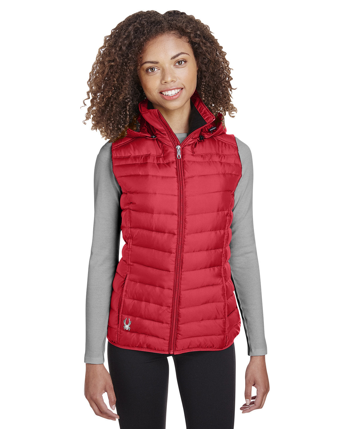 Spyder Ladies' Supreme Puffer Vest - Front