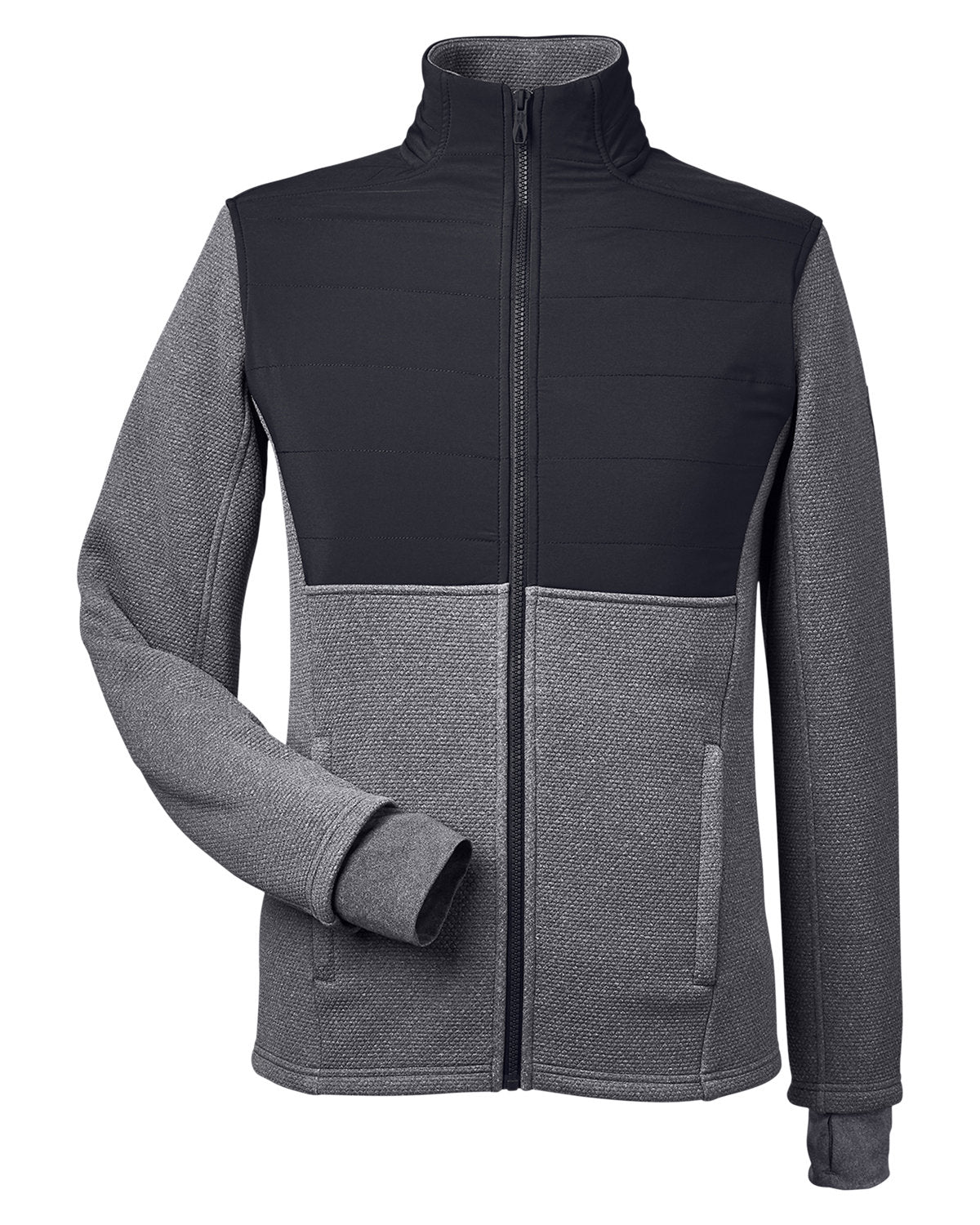 Spyder Men's Pursuit Jacket - Black Hthr/Blk
