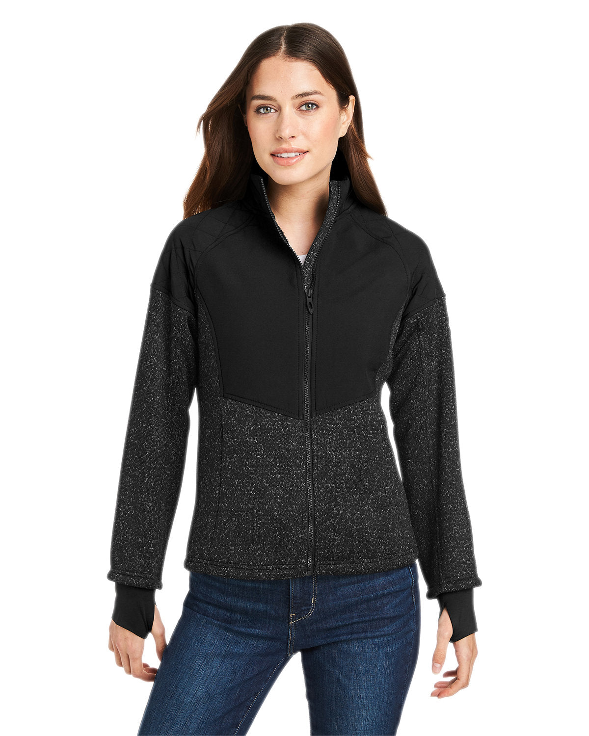 Spyder Ladies' Passage Sweater Jacket - Front