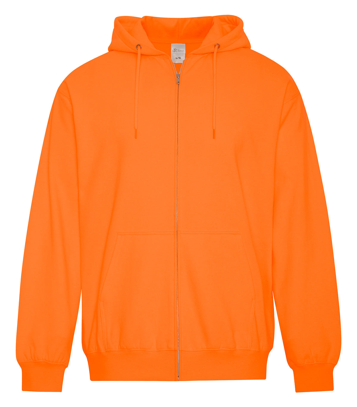 ATC™ Everyday Fleece Full Zip Hoodie - Safety Orange