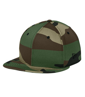 NEW ERA® 9FIFTY® Flat Bill Snapback Cap - Flag Camo