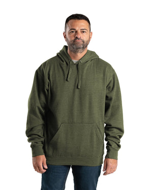 Berne Men's Tall Signature Sleeve Hooded Pullover - Cedar Green