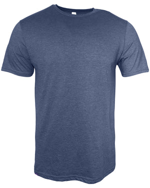 Threadfast Epic Unisex CVC T-Shirt - Heather Navy