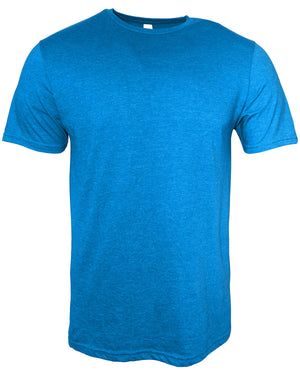 Threadfast Epic Unisex CVC T-Shirt - Heather Royal