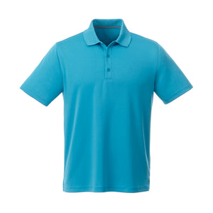 Men's OTIS Short Sleeve Performance Polo - Aspen Blue
