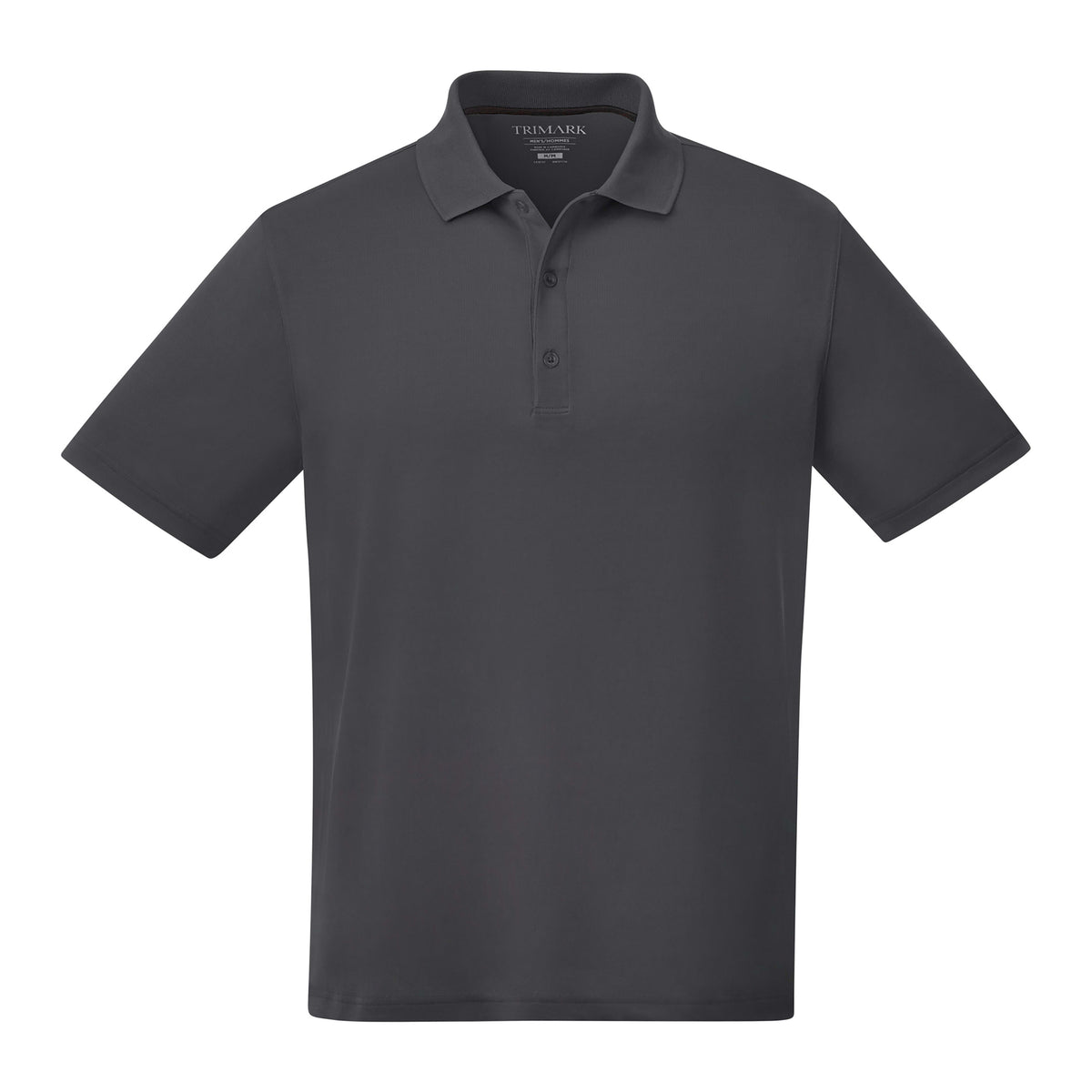 Men's OTIS Short Sleeve Performance Polo - Grey Storm