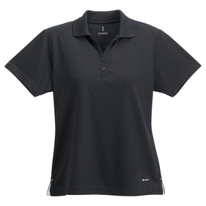 Women's MORENO Short Sleeve Performance Polo - Black