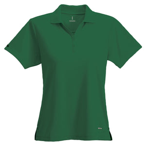 Women's MORENO Short Sleeve Performance Polo - Forest Green