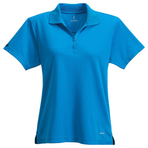 Women's MORENO Short Sleeve Performance Polo - Olympic Blue