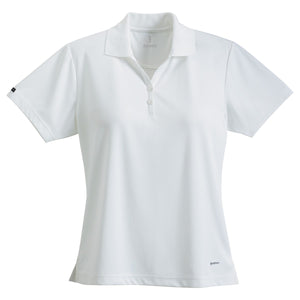 Women's MORENO Short Sleeve Performance Polo - White