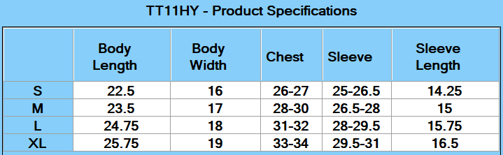 Team 365 Youth Sonic Heather Performance T-Shirt - Specs