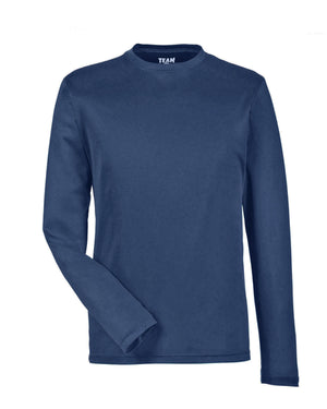 Team 365 Men's Zone Performance Long-Sleeve T-Shirt - Sport Dark Navy