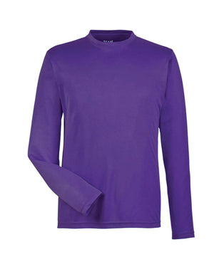 Team 365 Men's Zone Performance Long-Sleeve T-Shirt - Sport Purple