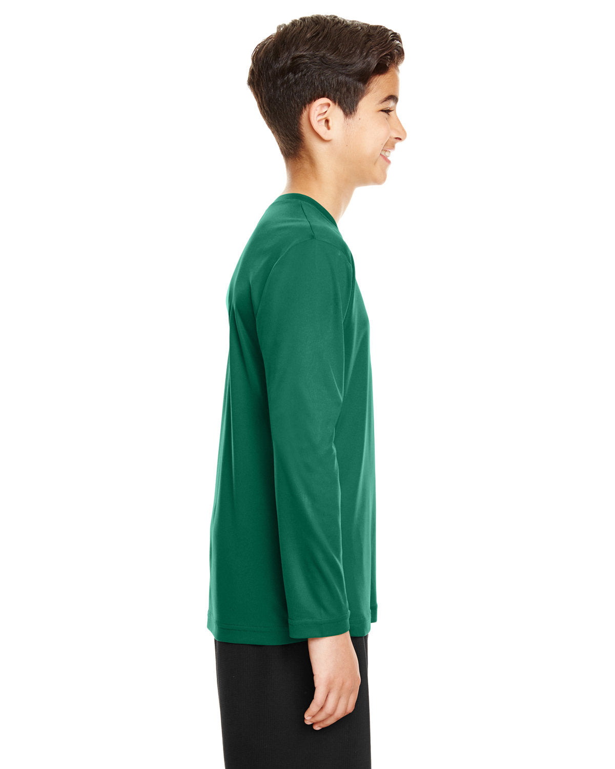 Team 365 Youth Zone Performance Long-Sleeve T-Shirt - Side