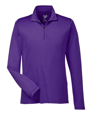 Team 365 Men's Zone Performance Quarter-Zip - Sport Purple