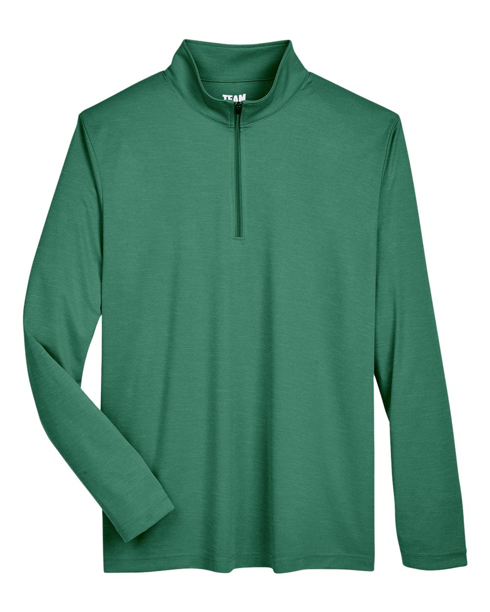 Team 365 Men's Zone Sonic Heather Performance Quarter-Zip - Sport Forest Heather