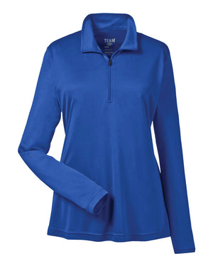 Team 365 Ladies Zone Performance Quarter-Zip - Sport Royal