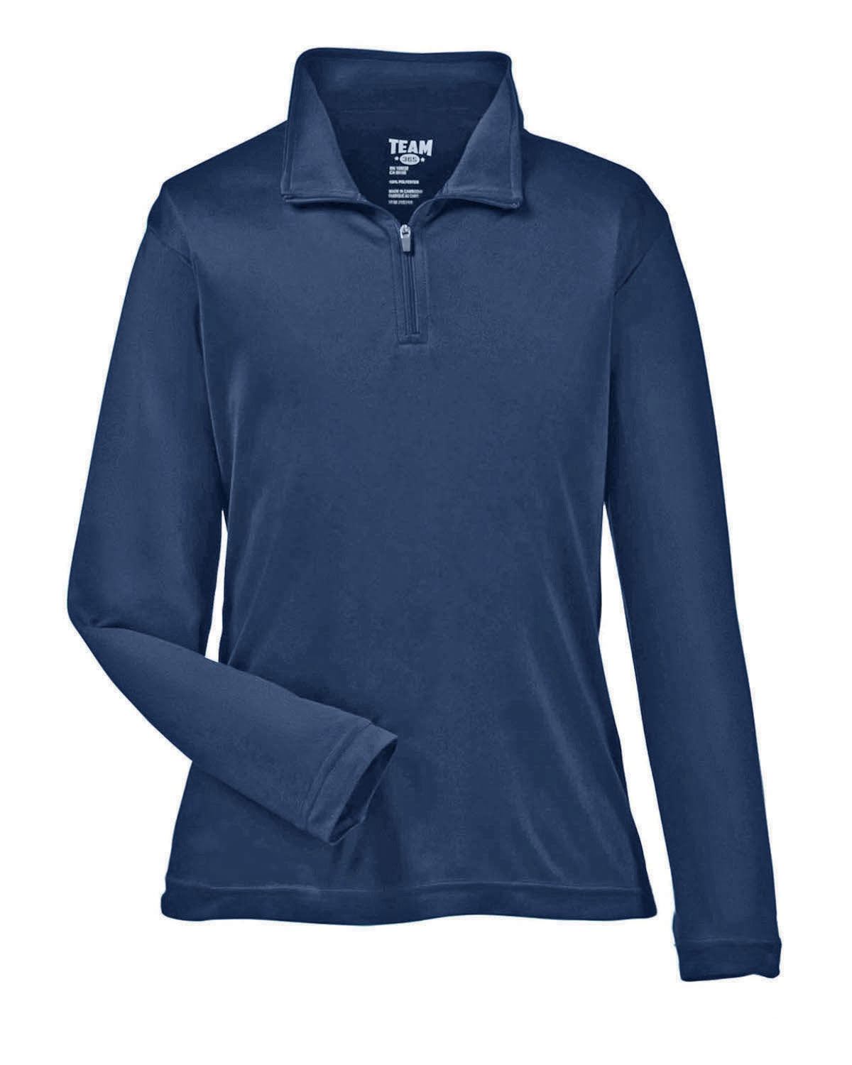 Team 365 Youth Zone Performance Quarter-Zip - Sport Dark Navy