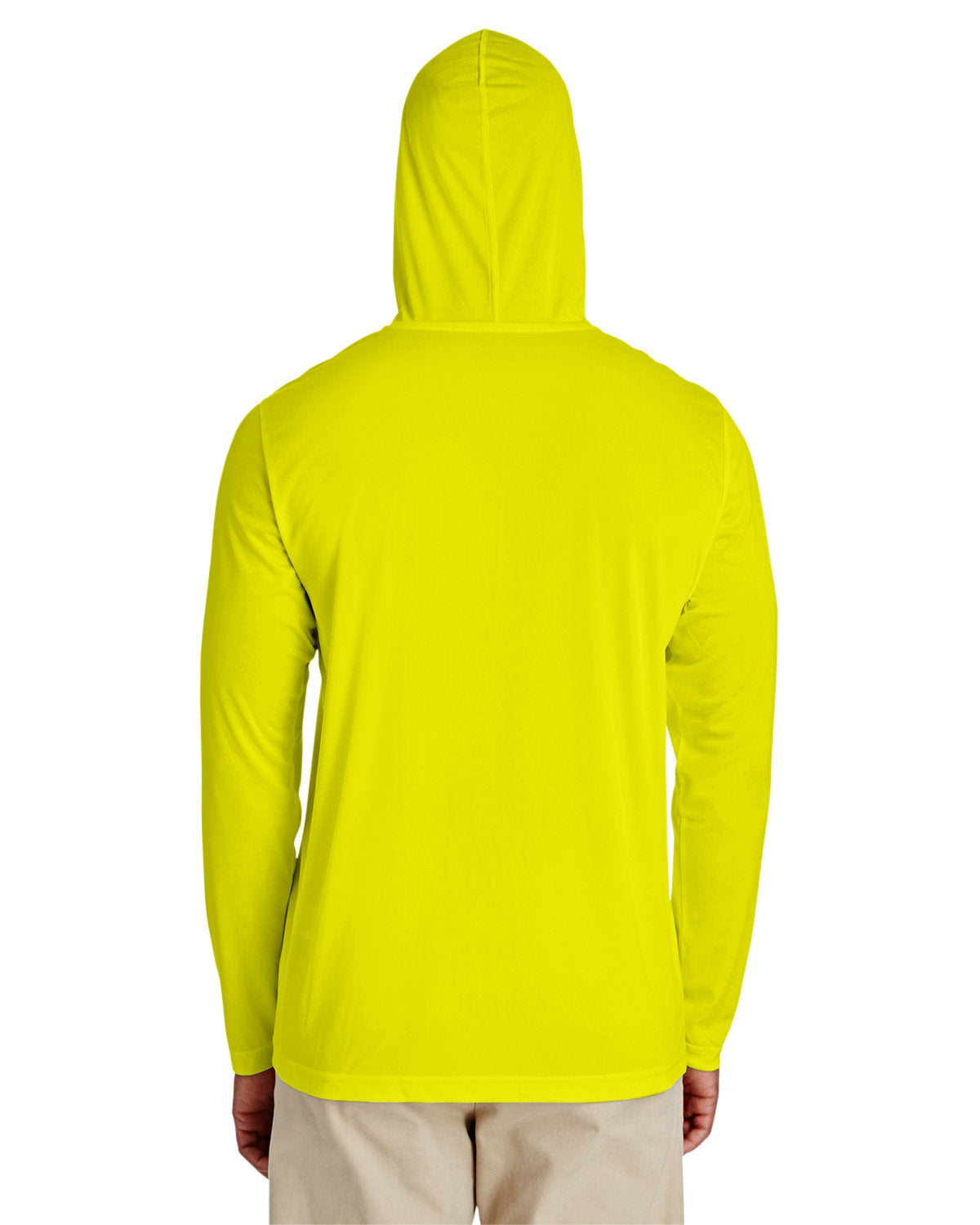 Team 365 Men's Zone Performance Hooded T-Shirt - Back