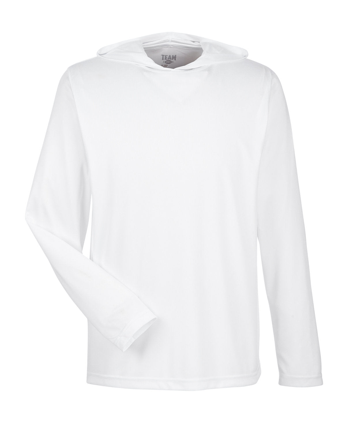 Team 365 Men's Zone Performance Hooded T-Shirt - White