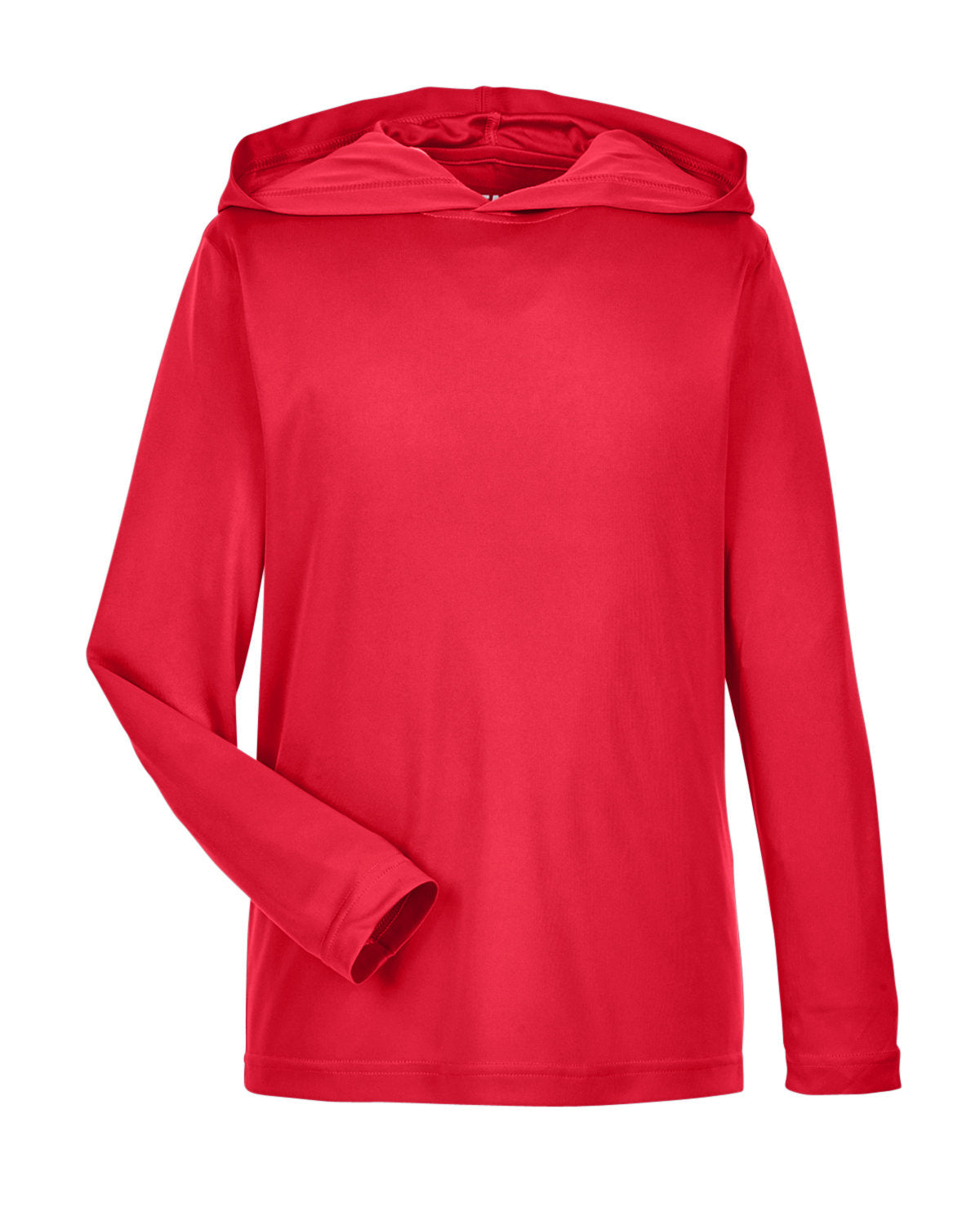 Team 365 Youth Zone Performance Hooded T-Shirt - Sport Red