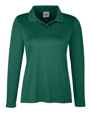Team 365 Ladies' Zone Performance Long Sleeve Polo