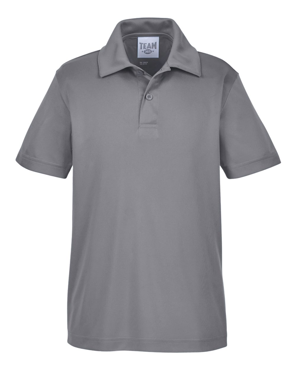 Team 365 Youth Zone Performance Polo - Sport Graphite