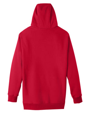 Team 365 Adult Zone HydroSport™ Heavyweight Pullover Hooded Sweatshirt - Back