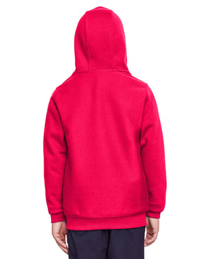 Team 365 Youth Zone HydroSport™ Heavyweight Pullover Hooded Sweatshirt - Back