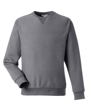 Team 365 Unisex Zone HydroSport™ Heavyweight Sweatshirt - Dark Grey Heathr
